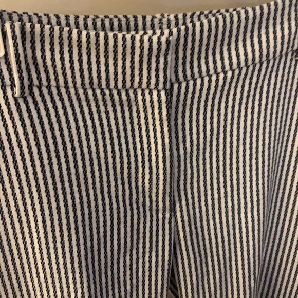 Capri Navy and White Stripe Business Pants! - Picture 3 of 3